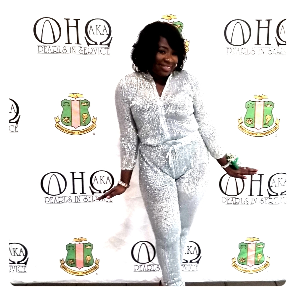 Medium shimmer Jumpsuit.